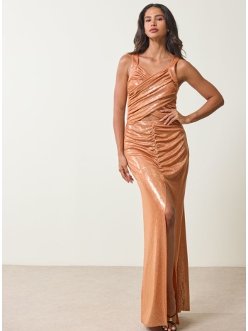 enzzo φόρεμα eliena - πορτοκαλί σε προσφορά