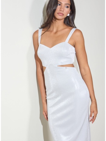 enzzo φόρεμα remi - silver σε προσφορά