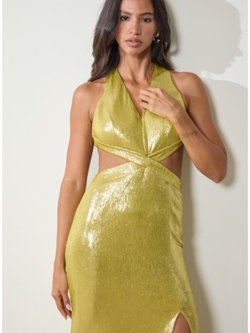 enzzo φόρεμα goldie - lime σε προσφορά