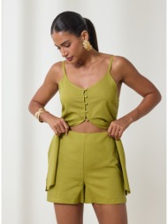 enzzo shorts mishi - dusty lime