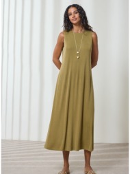 enzzo φορέμα fenna - olive