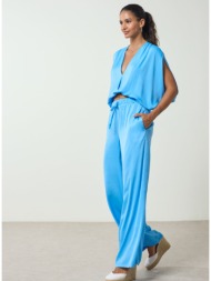 enzzo παντελόνι martha - ocean