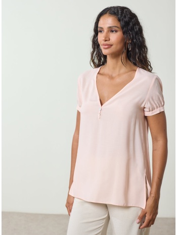 enzzo μπλούζα francis - ροζ σε προσφορά