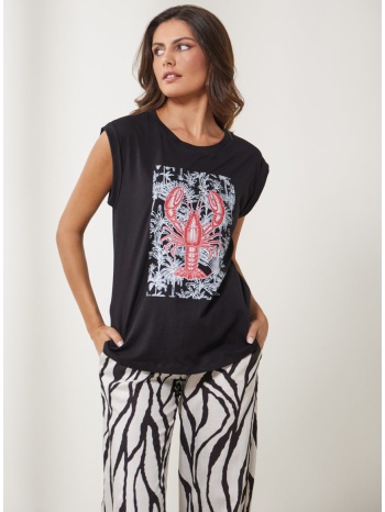 enzzo t-shirt lobster - μαύρο σε προσφορά