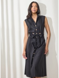 enzzo φόρεμα dima - μαύρο