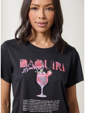 enzzo t-shirt daquiri - μαύρο σε προσφορά