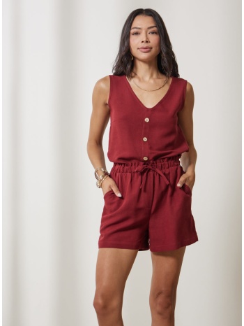 enzzo shorts wendy - wine σε προσφορά