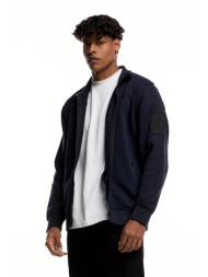 φούτερ ζακέτα με τσέπες