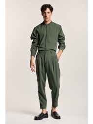 λαδί παντελόνι με πιέτες ...