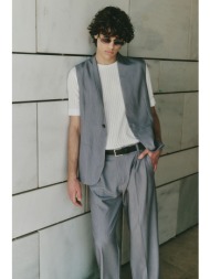 μακρύ γιλέκο μονοκούμπι