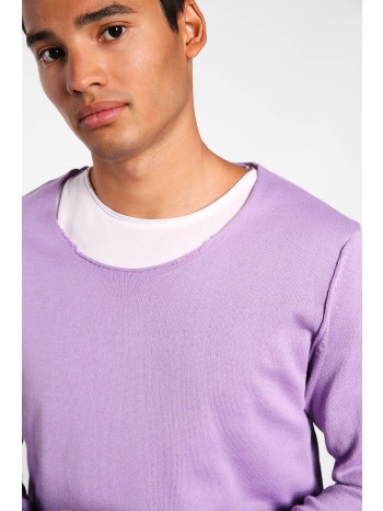 λιλά πλεκτό με φθορές σε προσφορά