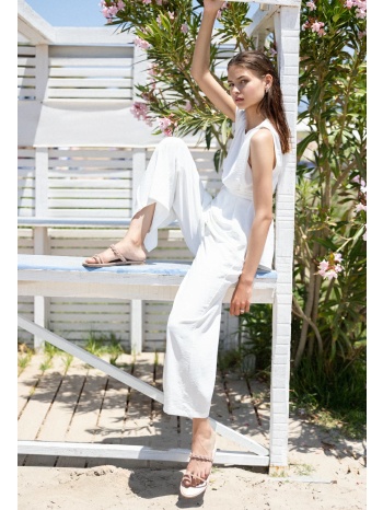 ριχτό παντελόνι με λάστιχο