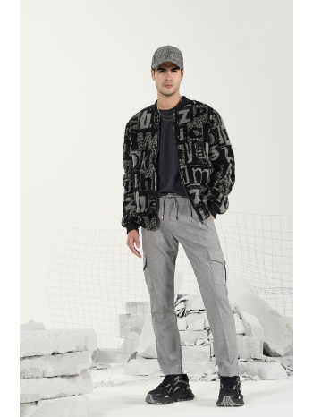 cargo παντελόνι με κοδρόνι και λάστιχο στη μέση σε προσφορά