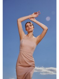 εφαρμοστό μίντι φόρεμα με στρας