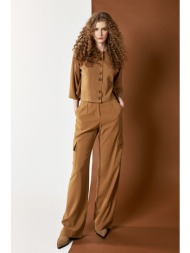 καμηλό cargo παντελόνι ...