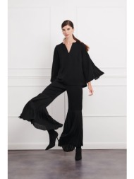 μαύρη ψηλόμεση παντελόνα ...