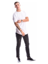 black jeans με σκισίματα ...