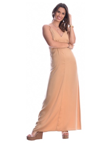 χρυσό μάξι φόρεμα σε προσφορά