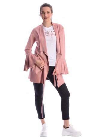 πούδρα μακρύ δερματίνι πανοφώρι σε προσφορά