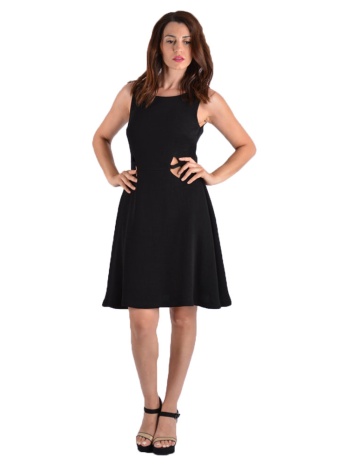 μαύρο μίνι κλος φόρεμα cut out σε προσφορά