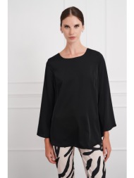 πουκαμίσα με δαντέλα στην πλάτη εκρού