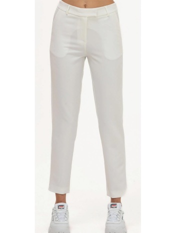 λευκό υφασμάτινο παντελόνι