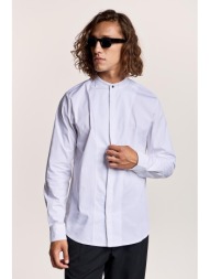 μαό μακρυμάνικο πουκάμισο με κρυφά κουμπιά