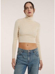 cropped top πουλόβερ ...