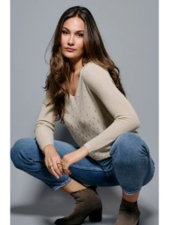 μεταλλικό τοπ με στρας