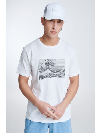 λευκό κοντομάνικο με κέντημα