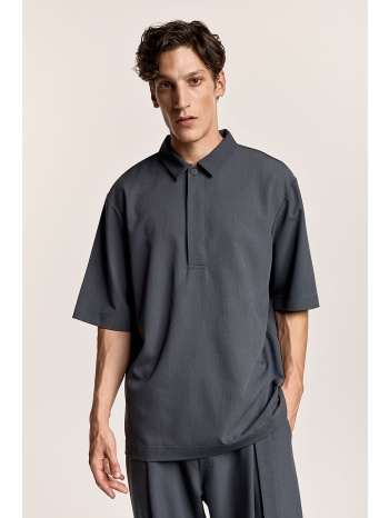 μπλούζα polo με κρυφή πατιλέτα