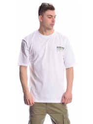 λευκή κοντομάνικη με στάμπα