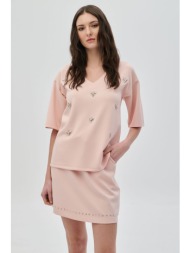 μπλούζα με v και στρας