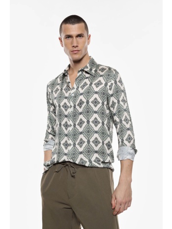 εμπριμέ πουκάμισο λαχούρι