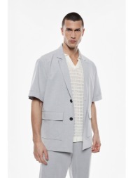 κοντομάνικο blazer με 3/4 μανίκι