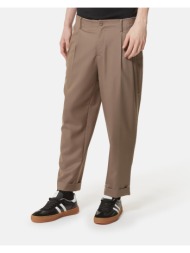 παντελόνι με διπλή πιέτα και ρεβέρ μαύρο