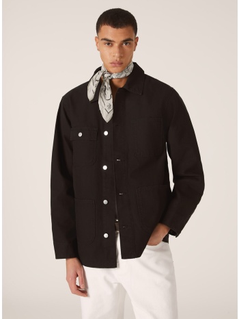 canvas jacket / overshirt με τσέπες