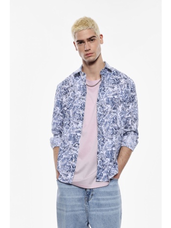 φλοράλ μακρυμάνικο πουκάμισο