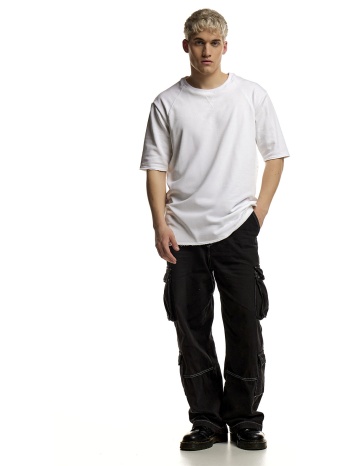 φούτερ ασύμετρο t-shirt oversized