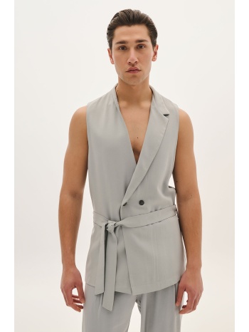 αμάνικο γιλέκο / σακάκι με ζώνη