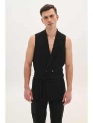αμάνικο γιλέκο / σακάκι με ζώνη
