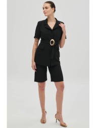 υφασμάτινη βερμούδα σε στενή γραμμή