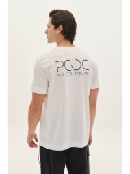 t-shirt με τύπωμα στην πλάτη