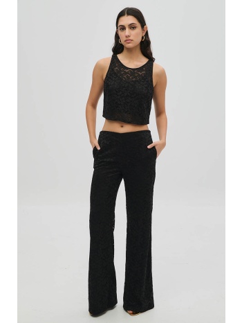 δαντελένια υφασμάτινη παντελόνα