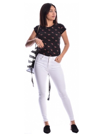 λευκό stretch skinny jeans