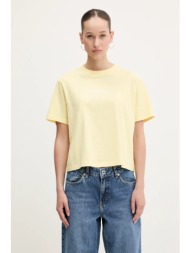 κοντομάνικη boxy fit με κέντημα guess