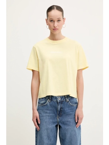 κοντομάνικη boxy fit με κέντημα guess