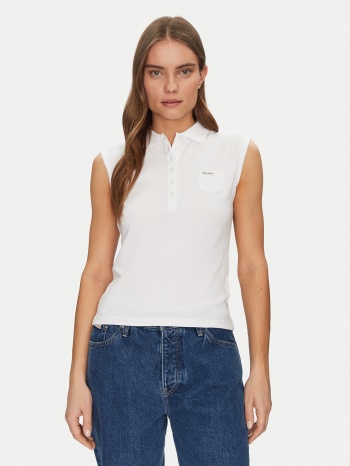 αμάνικη polo με τσέπη guess