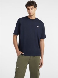 κοντομάνικη με patch κέντημα guess iconic triangle