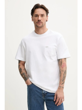 guess κοντομάνικη με τσεπάκι και κέντημα